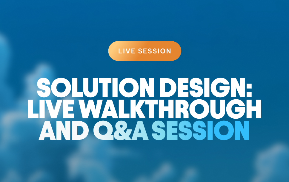 [Event] Solution Design Live Session_Landing Page Image