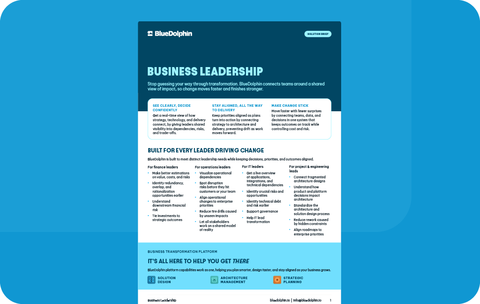 [Solution Brief] Business Leadership - Landing Page Image