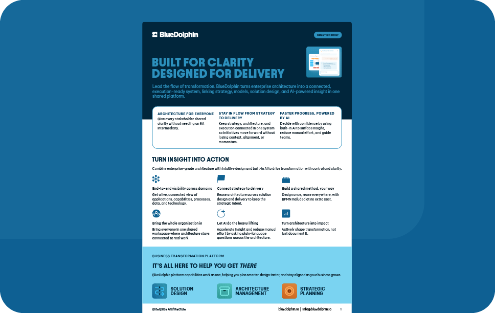 [Solution Brief] Enterprise Architecture - Landing Page Image