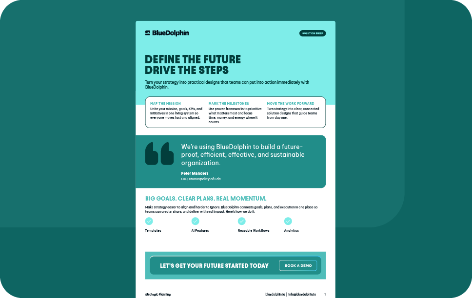[Solution Brief] Strategic Planning - Landing Page Image