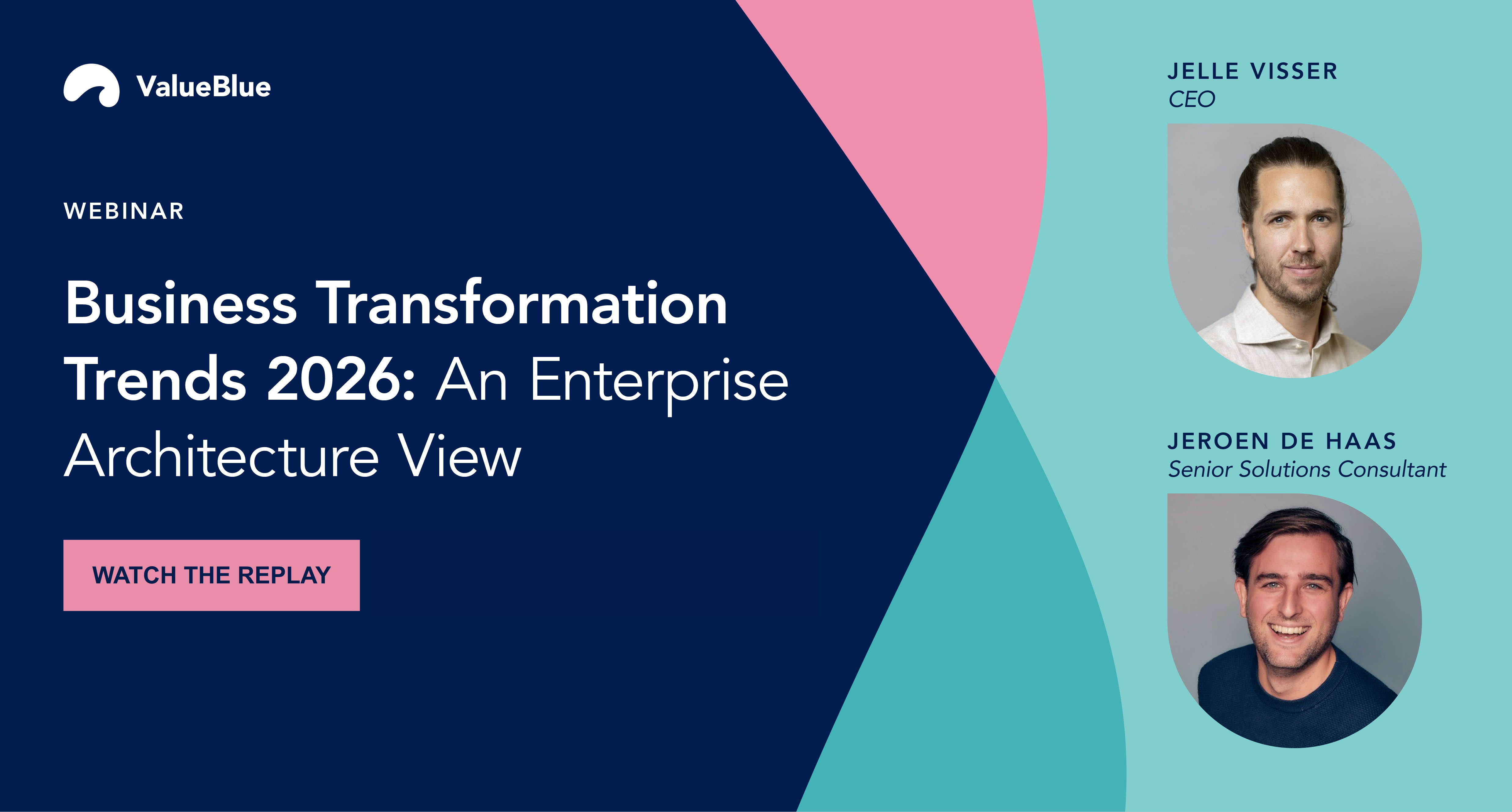 [Webinar] Business Transformation Trends 2026_Linkedin - Newsletter Replay Image